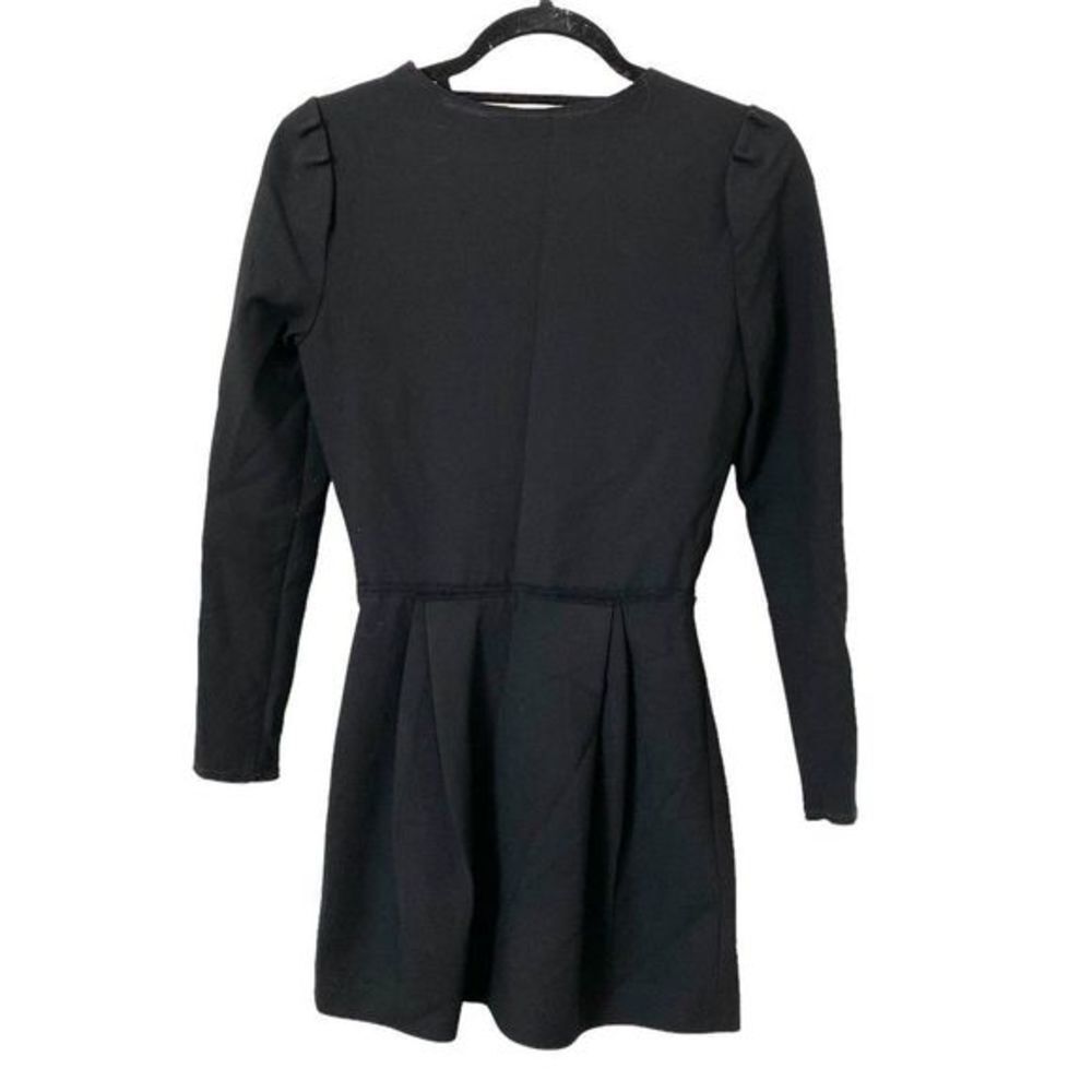 ZARA Puff Shoulder Mini Dress - Picture 3 of 5